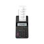 Imagem de Calculadora C/ Bobina Impressão 12 Digs Funções Reimprimir e Verificar Bivolt Preta Display 2.0  CASIO HR-8RC-BK-DC