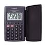 Imagem de Calculadora CASIO HL-820LV Preta Pequena de Bolso Compacta com Tampa 8 Dígitos Visor Grande HL820LV