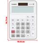 Imagem de Calculadora Casio MX-12B Branca 12 Dígitos De Mesa Visor Extra Grande Digitação Simultânea MX12B MX-12B-WE