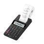 Imagem de Calculadora com Bobina 12 Dígitos HR-8RC-WE-B-DC Preta CASIO