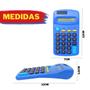 Imagem de Calculadora de Bolso Compacta, 8 Dígitos e Cores Variadas