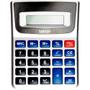 Imagem de Calculadora de Mesa 12 Dígitos Prata Duo com Bateria