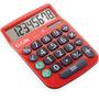 Imagem de Calculadora de Mesa 8 DIG.MV4131 C/VIS/SL/BAT VERM