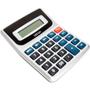 Imagem de Calculadora de Mesa 8 Dígitos Prata Office com Bateria