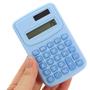 Imagem de Calculadora de Mesa Bolso Mini Estojo Portátil com 8 Dígitos