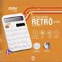 Imagem de Calculadora de mesa oex retro branco cl240