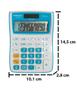 Imagem de Calculadora de Mesa Procalc - PC100 BL