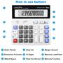 Imagem de Calculadora de Mesa YXZZHX com Display LCD de 12 Dígitos Extra Grande