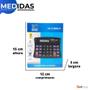 Imagem de Calculadora Eletronica 8 Digitos Pilha 14x11cm Multi Função Resistente