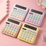 Imagem de Calculadora Estilo Retro Colorida 12 Digitos Grande