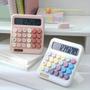 Imagem de Calculadora Retangular 12 Dígitos Botões Coloridos Opapro OPA-J011