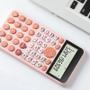 Imagem de Calculadoras calculadora portátil papelaria escola escritório engenharia multifunções escola papelaria rosa