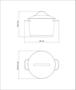 Imagem de Caldeirão Tramontina Allegra em Aço Inox com Fundo Triplo 18 cm 3 L