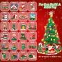 Imagem de Calendário do Advento KWYZ 2024 - Árvore de Natal com Legos Compatíveis
