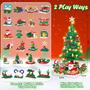 Imagem de Calendário do Advento KWYZ 2024 - Árvore de Natal com Legos Compatíveis