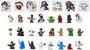 Imagem de Calendário do advento Micro Force Star Wars com 24 mini figuras surpresa colecionáveis.