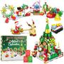 Imagem de Calendário do Advento MLDKA 2024 com 24 Caixas - Conjunto de Construção de Natal