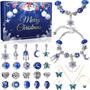 Imagem de Calendário do Advento Pulseira com Pingente MOVINPE 2024 - Azul - Para Meninas