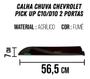 Imagem de Calha Chuva Pick Up Chevrolet A10 D10 C10 2 Portas