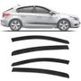 Imagem de Calha de Chuva Esportiva Chevrolet Cruze Hatch 2011 12 13 14 15 16 Fumê