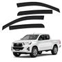 Imagem de Calha De Chuva Hilux 2016 2017 2018 2019 2020 Cabine Dupla