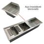 Imagem de Calha Inox Stillus Home Gourmet Luxo 60cm Escovada