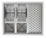 Calha Quadrada De Varanda Gourmet De Inox Escorredor Cozinha Luxo - Technox Imagem de Calha Quadrada De Varanda Gourmet De Inox Escorredor Cozinha Luxo