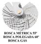 Imagem de Calibre De Rosca 52 Lamina Medidor De Passo 0,25 A 6,0mm Pol