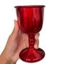 Imagem de Cálice Para Ritual Alumínio Pintado De Vermelho 14Cm 200 Ml