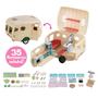 Imagem de Calico Critters Caravan Family Camper - Família de Brinquedo com 35 Acessórios