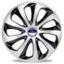 Imagem de Calota 15 Velox Prata Preta Ford Fiesta Focus Ka Novo (Unidade)