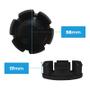Imagem de Calota 58mm Centro de Roda Honda FIT Civic City WRV Preto Fosco