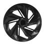 Imagem de Calota Aro 13 Esportiva Nitro Black Chrome Vw Gol Parati Saveiro 