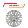 Imagem de Calota Aro 14" cor Prata Mod Gol/Voyage/Saveiro G5 2009/11 (Jogo c/ 4 Calotas) Grid - 009CA-PTA-E