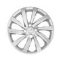 Imagem de Calota Aro 14" cor Prata Mod Nova Strada 2021 (Jogo c/ 4 Calotas) Grid - 167CA-PTA-E