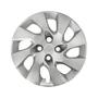 Imagem de Calota Aro 15" cor Prata Mod Onix/Prisma 14/16 (Jogo c/ 4 Calotas) Grid - 195CP-PTA-E