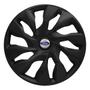 Imagem de Calota Ds4 Aro 13 Fosc Black + Emblema Resinado Ford