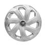 Imagem de Calota Esportiva Aro 14 Spider Silver emblema Fiat Palio Strada Argo Mobi