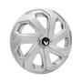 Imagem de Calota Esportiva Aro 14 Spider Silver emblema Renault Sandero Logan Clio