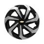 Imagem de Calota Esportiva Aro 15 Spider Black/Silver GM Astra Montana Prisma