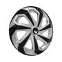 Imagem de Calota Esportiva Aro 15 Spider Silver/Black Renault Sandero Clio Logan