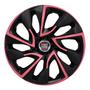 Imagem de Calota esportiva ds4 13 pink + emblema alumínio fiat vermelho