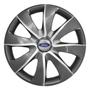 Imagem de Calota esportiva prime 14 graphite silver + emblema ford