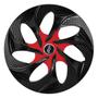 Imagem de Calota Universal modelo Evolution Aro 14 polegadas Black/Red 4x100/4x108 Encaixe Elitte