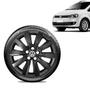 Imagem de Calota Volkswagen Vw Fox Aro 15 Preta Brilhante