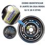 Imagem de Calotas Miollo Nissan Versa Aro 16 2012/20 Amarok Preto