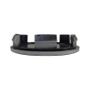 Imagem de Calotinha 69mm Centro de Roda Honda HRV CRV Accord Grafite Emblema Preto