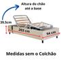 Imagem de Cama Articulada Motorizada Zeus Capacidade até 150kg  Colchão Original com Capa Impermeável Pilati.