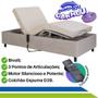 Imagem de Cama Articulada Motorizada Zeus Capacidade até 150kg  Colchão Original com Capa Impermeável Pilati.