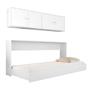 Imagem de Cama Articulável de Solteiro com 2 Aéreos Sun  Branco - Art In Móveis